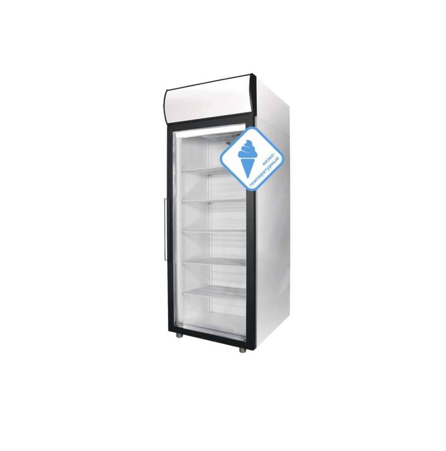 Шкаф морозильный со стеклянной дверью Полаир DB105-S