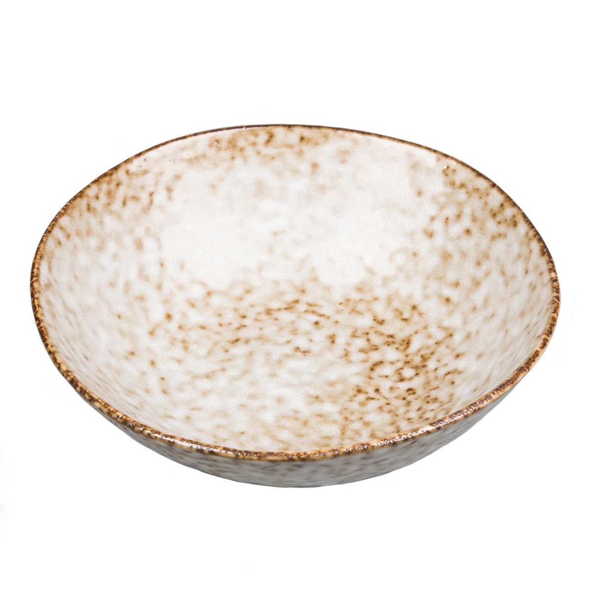 Салатник d180мм h50мм "Brown Spider Silk"