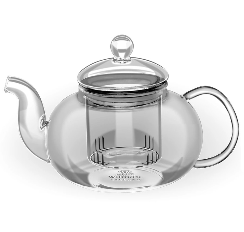 Чайник 1200мл завар. с колбой стекл. Thermo Glass Wilmax