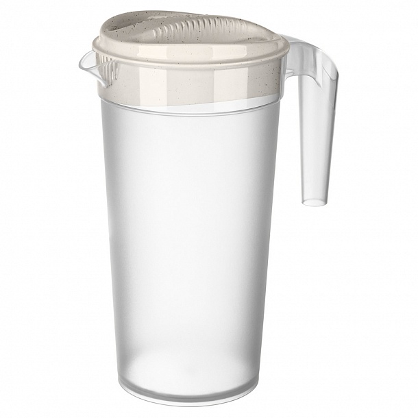 Кувшин с крышкой 1,5л полипропилен