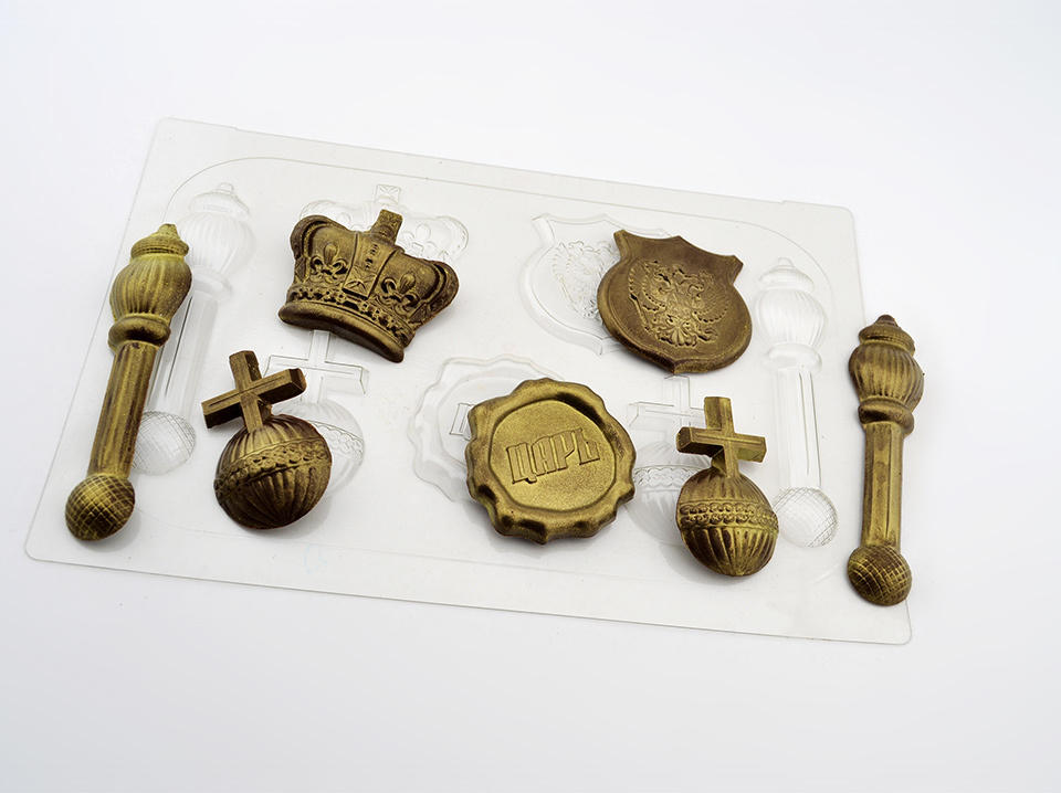 Форма для шоколада "Царский набор" АКЦИЯ