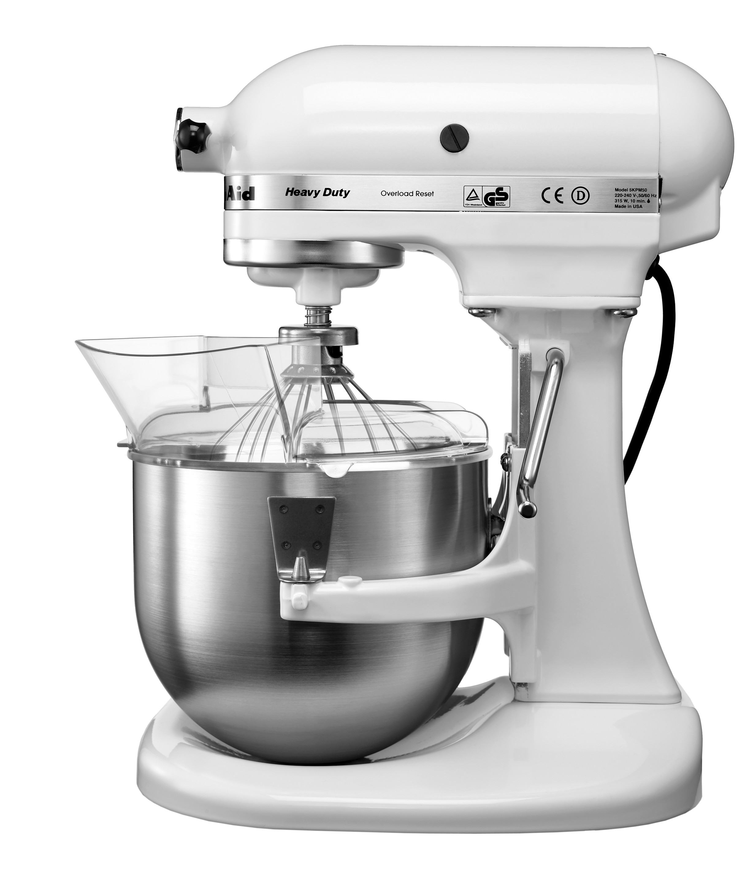 Миксер планетарный 4,8л настольный Kitchen Aid 5KPM5EWH