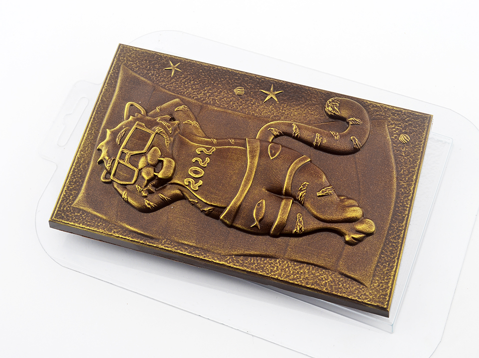 Форма для шоколада  "Тигр на пляже" АКЦИЯ