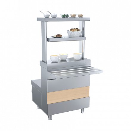 Мармит 1-х блюд 1 конфорка Атеси М1-1.700-02-О