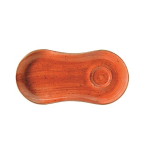 Блюдце для завтрака 250х120мм Терракота Bonna ATCGRM01STB