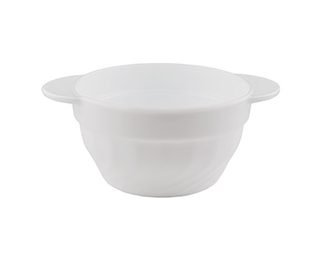 Бульонница с ручками 500мл d135мм, стеклокерамика