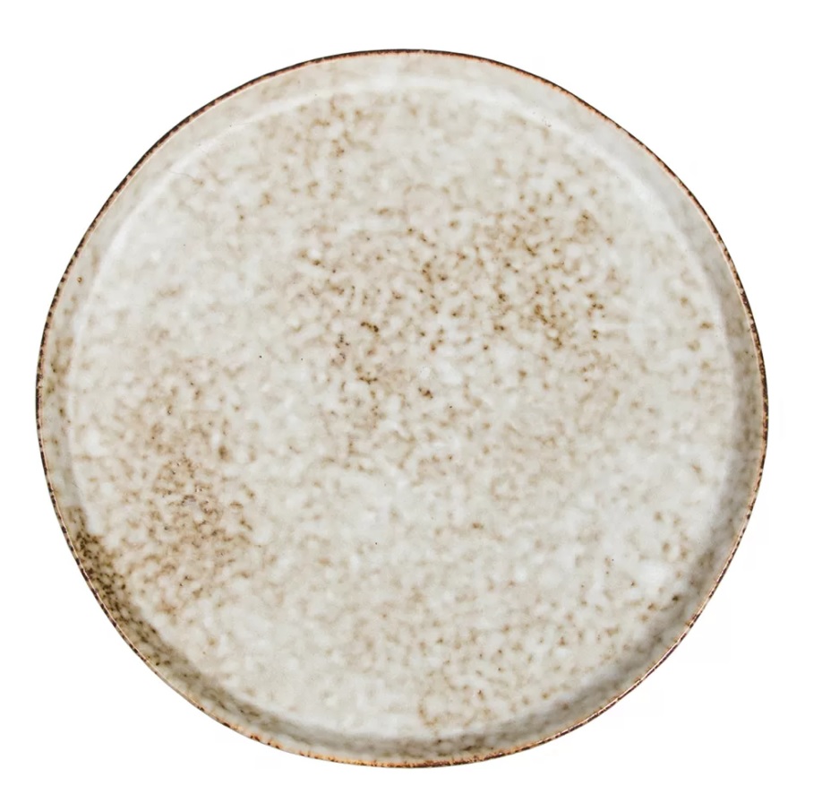 Тарелка с бортом d270 h18мм "Brown Spider Silk"