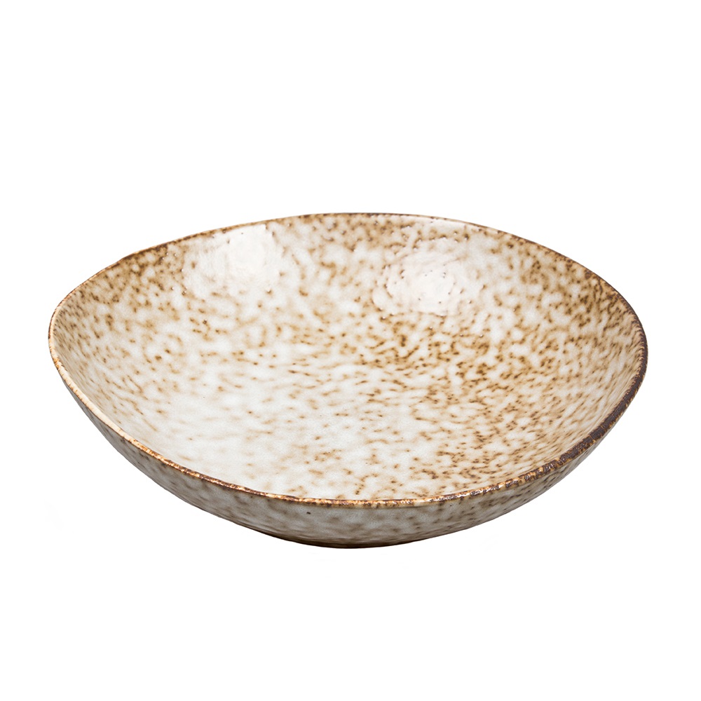 Салатник d195мм  h45мм "Brown Spider Silk"