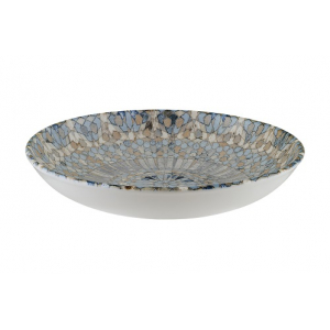 Тарелка d230мм глубокая 1000мл Мозаик Bonna S-MT-LUCMZBLM23CK