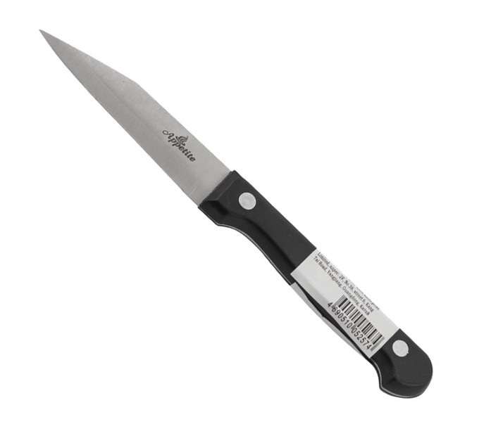 Нож для овощей 80/185мм с пластиковой ручкой