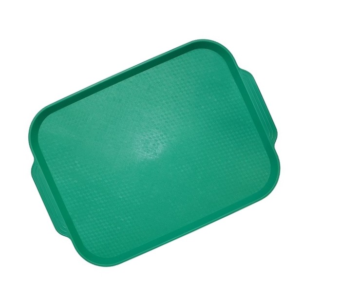 Поднос пластиковый 450х355мм мятный