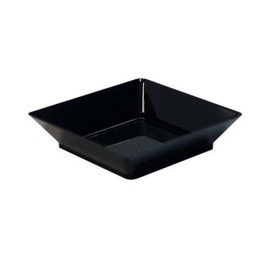 Креманка фуршетная черная 45мл 65х65мм (упаковка 25шт.)