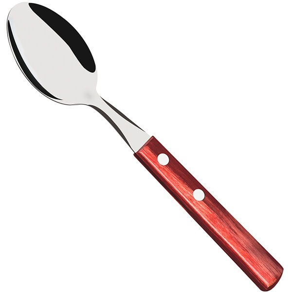 Ложка чайная с деревянной ручкой