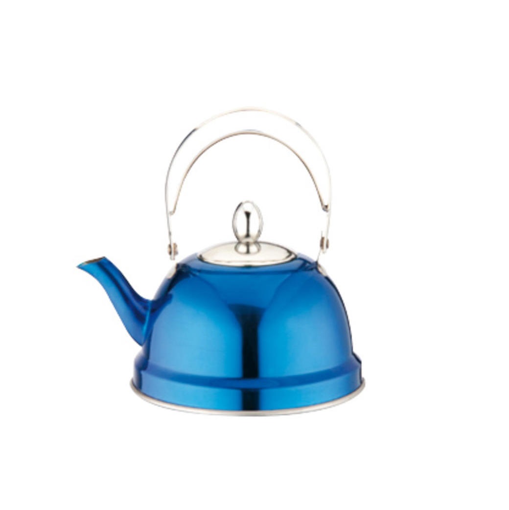 Чайник заварочный 0,7л нерж. синий
