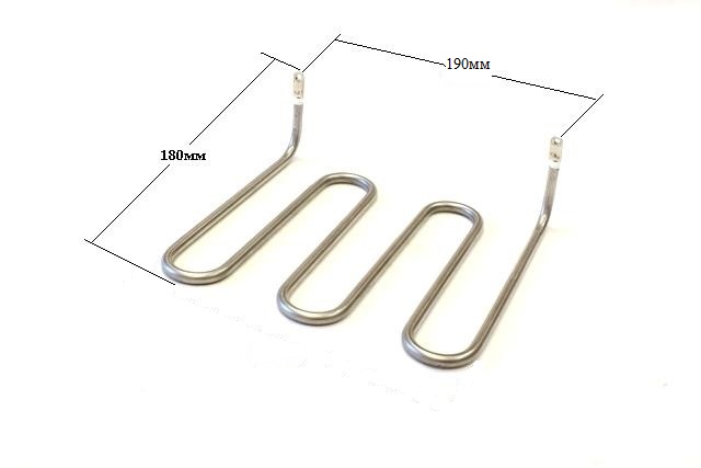 ТЭН нижний для гриля контактн. малого и квадратных вафельниц