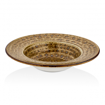 Тарелка глубокая d250мм 400мл Cowry Yellow By Bone CW-YL-GT-25-CK