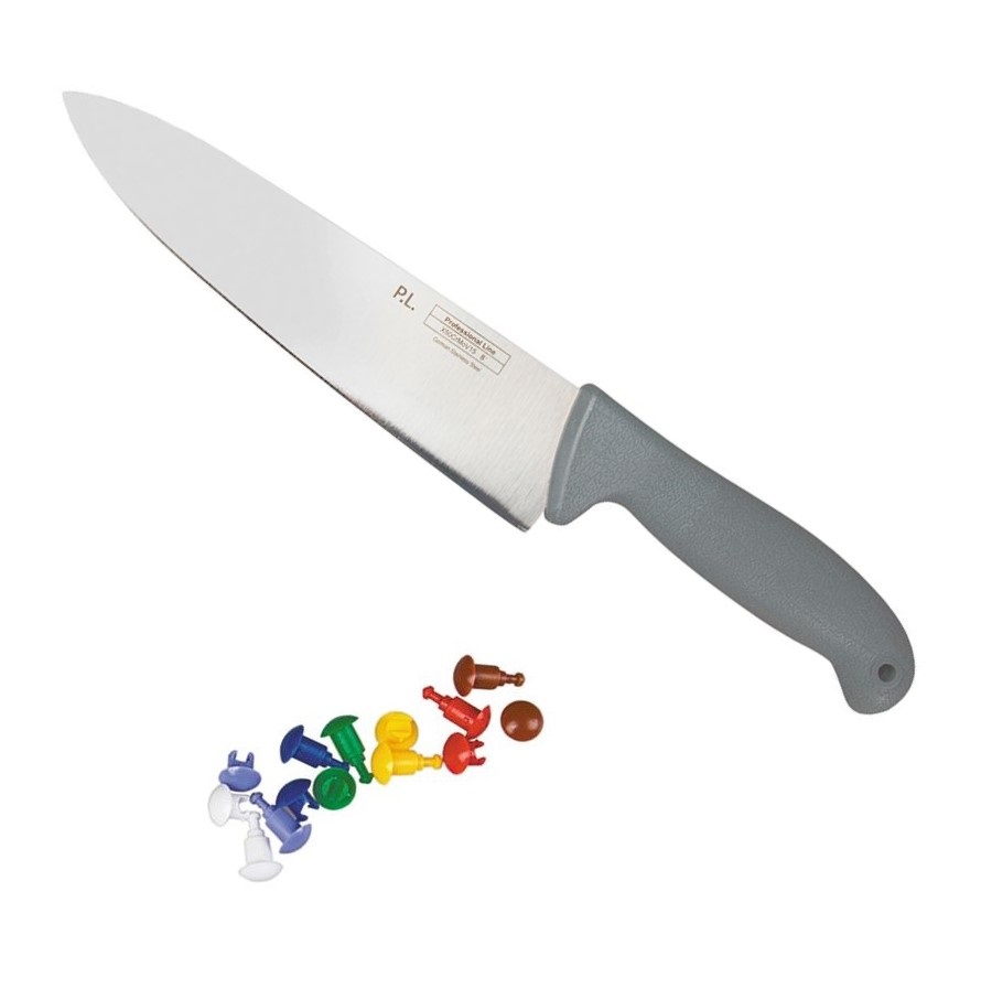 Нож поварской 150мм с цветными кнопками