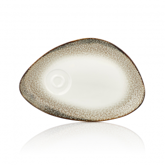 Блюдце для чайной чашки 250x170мм Tinta Spazio By Bone TN-SZ-ZT-01-STB
