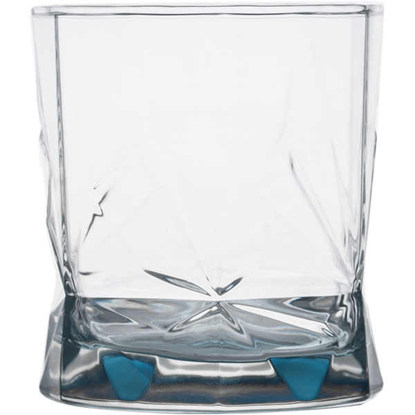 Стакан Олд Фэшн 340мл синий "Рош" Опытный стекольный завод