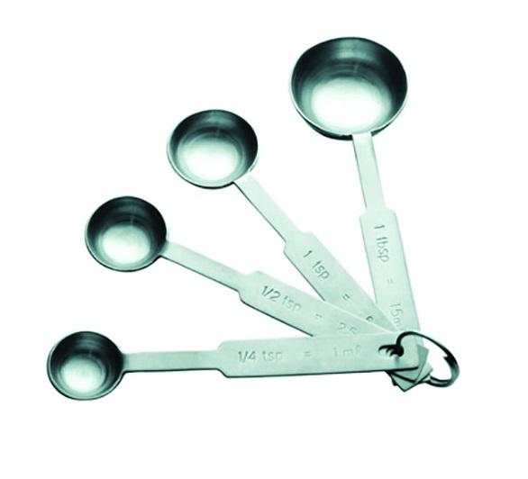 Мерные ложки (комплект 4шт.)