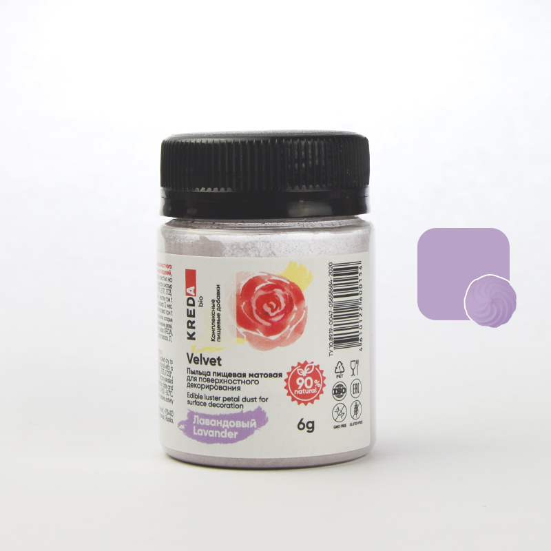 Краситель Velvet 6гр пыльцевой матовый лавандовый