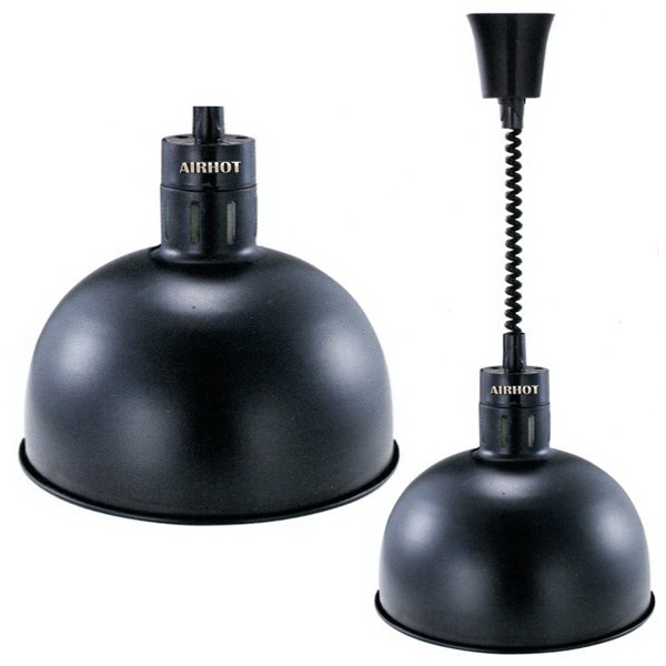 Лампа подогревающая инфракрасная черная IR-B-750