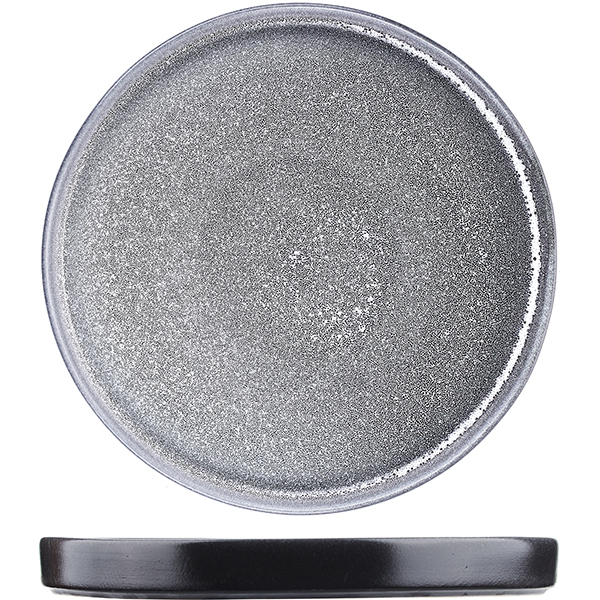 Блюдо «Млечный путь» d280мм фарфор серое ФРФ88804253