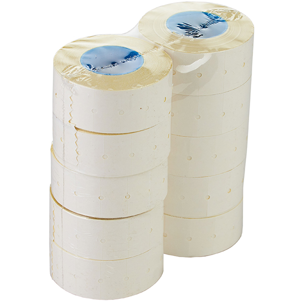 Этикет-лента XELON белая для MX-2616 8000шт