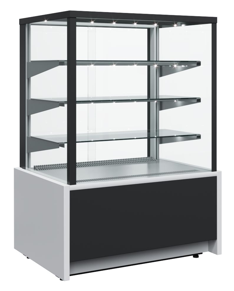 Витрина кондитерская холодильня ВХСв-0,9д Carboma Cube ТЕХНО