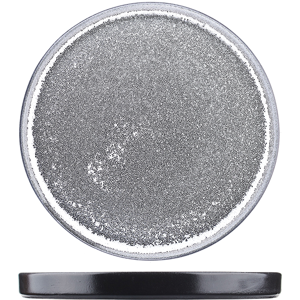 Блюдо «Млечный путь» d250мм фарфор серое ФРФ88804153