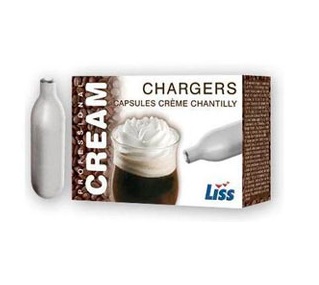 Баллончики для взбивателя сливок (упаковка 10 шт.)