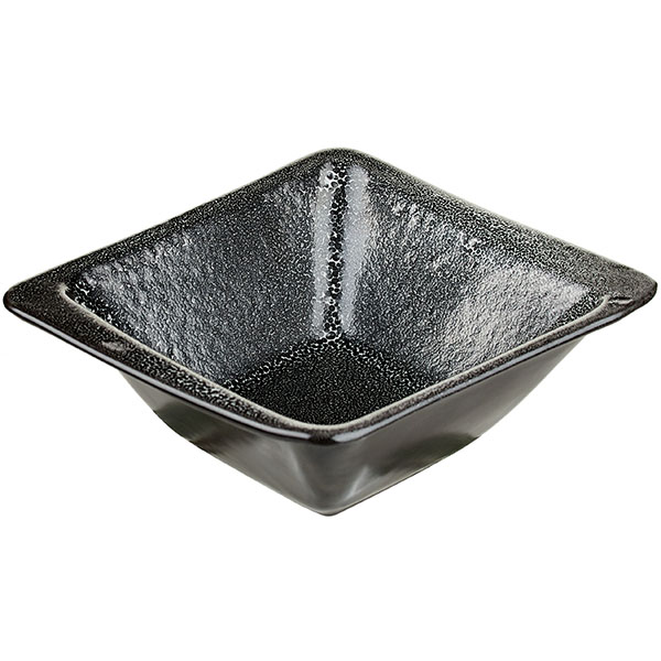 Салатник квадр. «Млечный путь» 250мл фарфор черн. ФРФ88803853