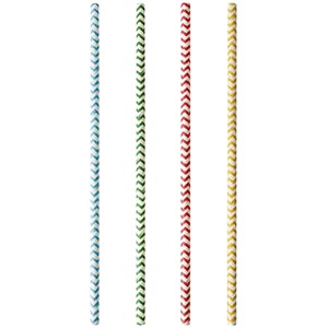 Трубочки «Зигзаг» (упаковка 100 шт.) 200мм