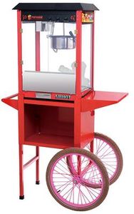 Аппарат для попкорна с тележкой Airhot POP-6WС