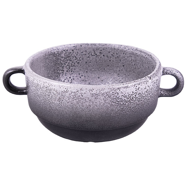 Чашка бульонная «Млечный путь» 300мл фарфор бел. черн. ФРФ88801353