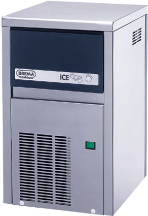 Льдогенератор CB 184W Brema для кубикового льда, 18кг/сут