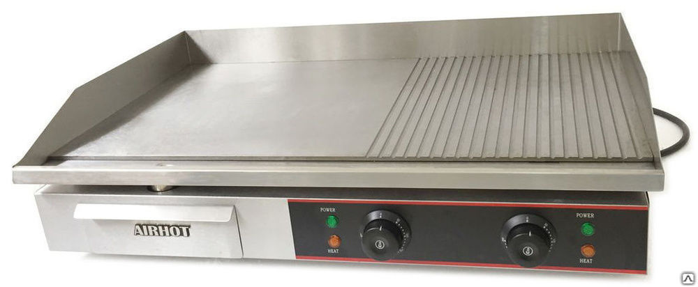 Жарочная поверхность рифленая Airhot GE-730/G
