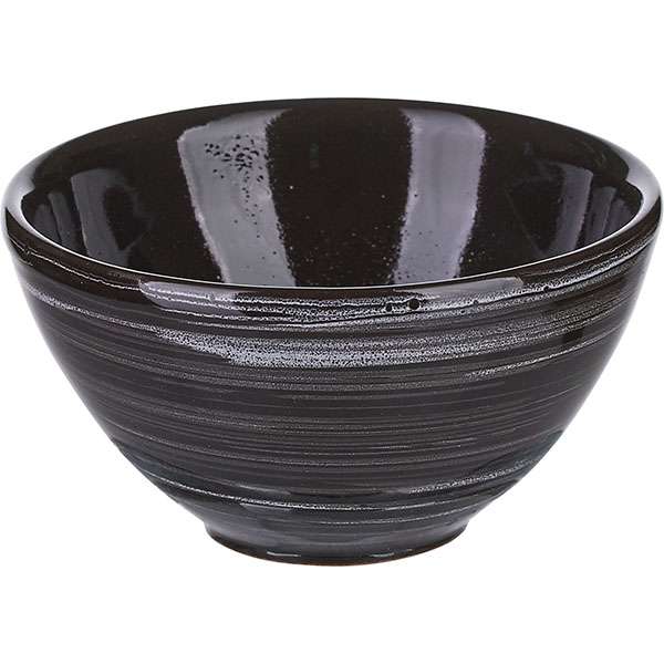 Пиала 250мл «Маренго» черная керамика МАР00011205