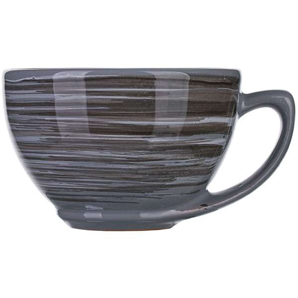 Чашка чайная 250мл «Пинки» серая керамика ПИН00011615
