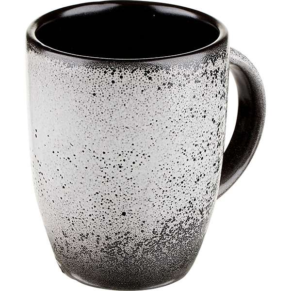 Чашка чайная «Млечный путь» 300мл фарфор бело-черная ФРФ88806553