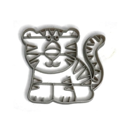 Форма для печенья "Тигр Гоша" 110х105мм