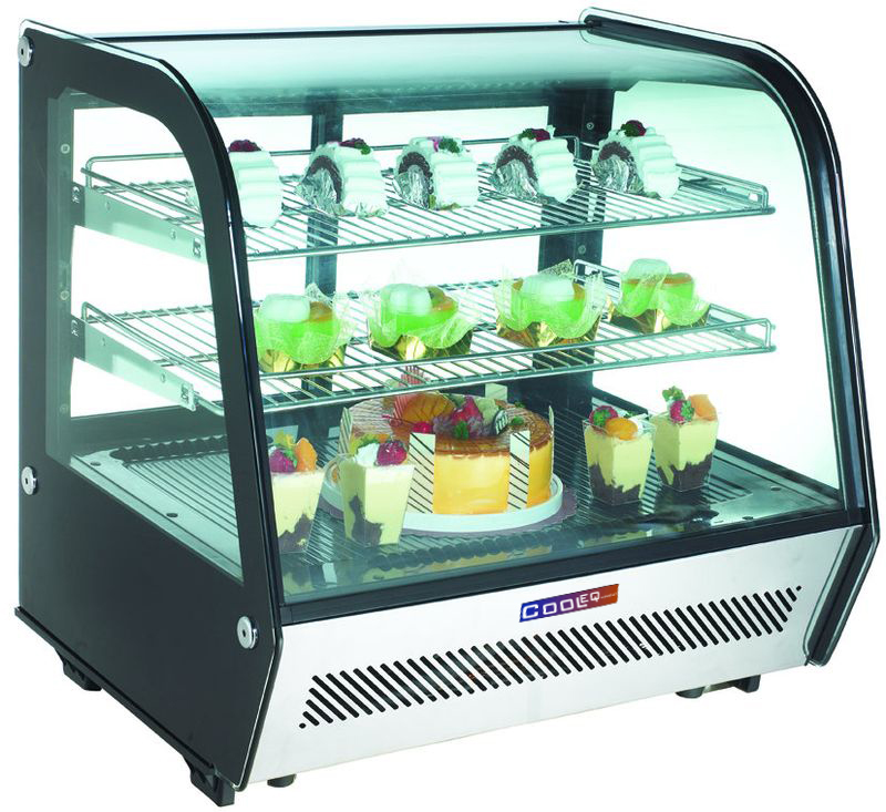 Шкаф-витрина холодильная настольная Cooleq CW-120