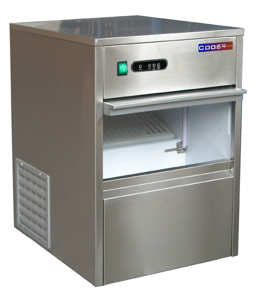 Льдогенератор BF-50 Cooleq для пальчикового льда, 50кг/сут, бункер 10кг, подкл. к воде