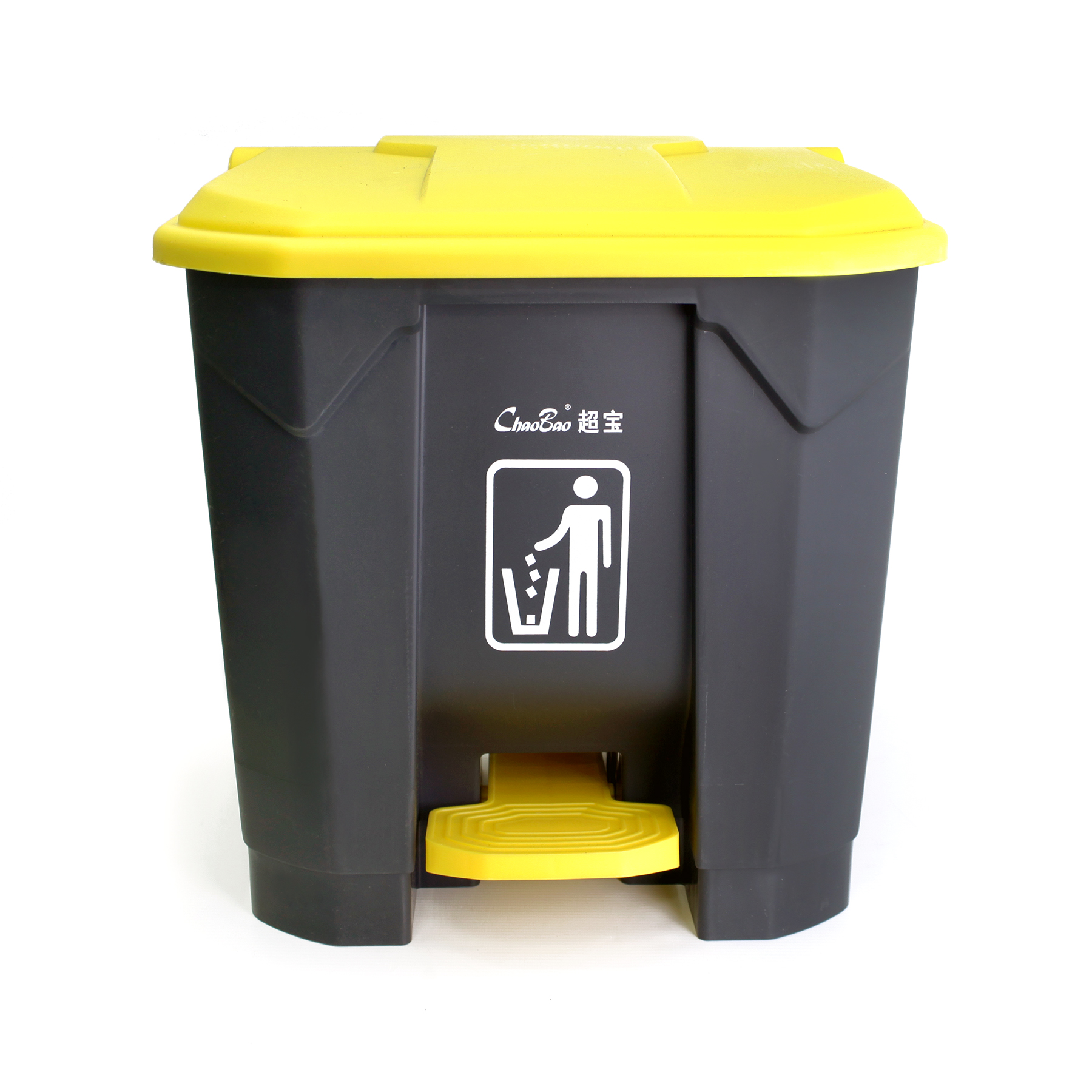 Бак мусорный контейнер педалью 30л