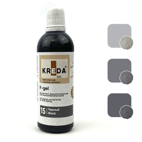 Краситель пищевой 80мл черный