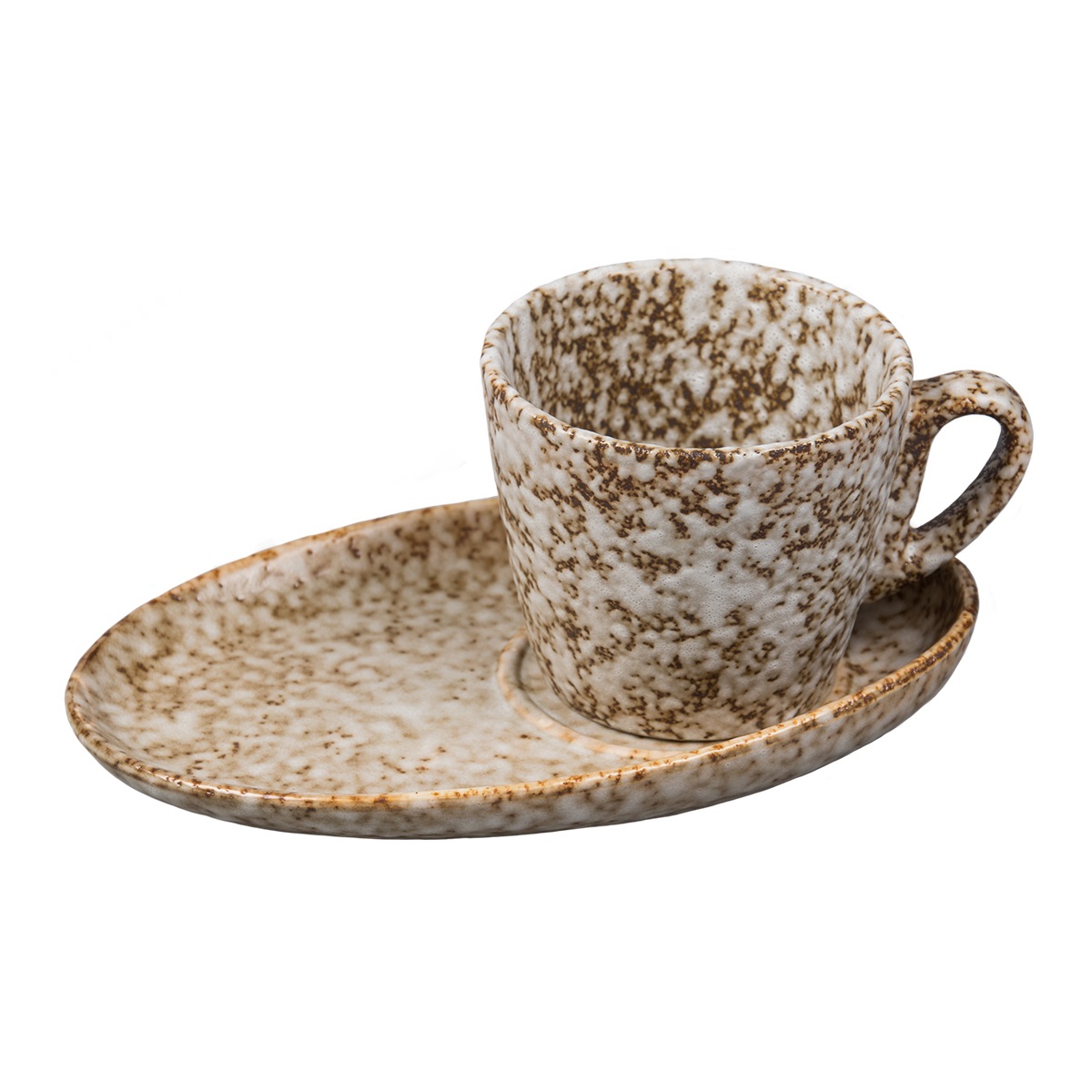 Чайная пара 180мл "Brown Spider Silk"/Stockholm