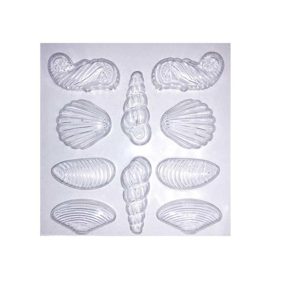 Форма для шоколада Ракушки 135х135мм