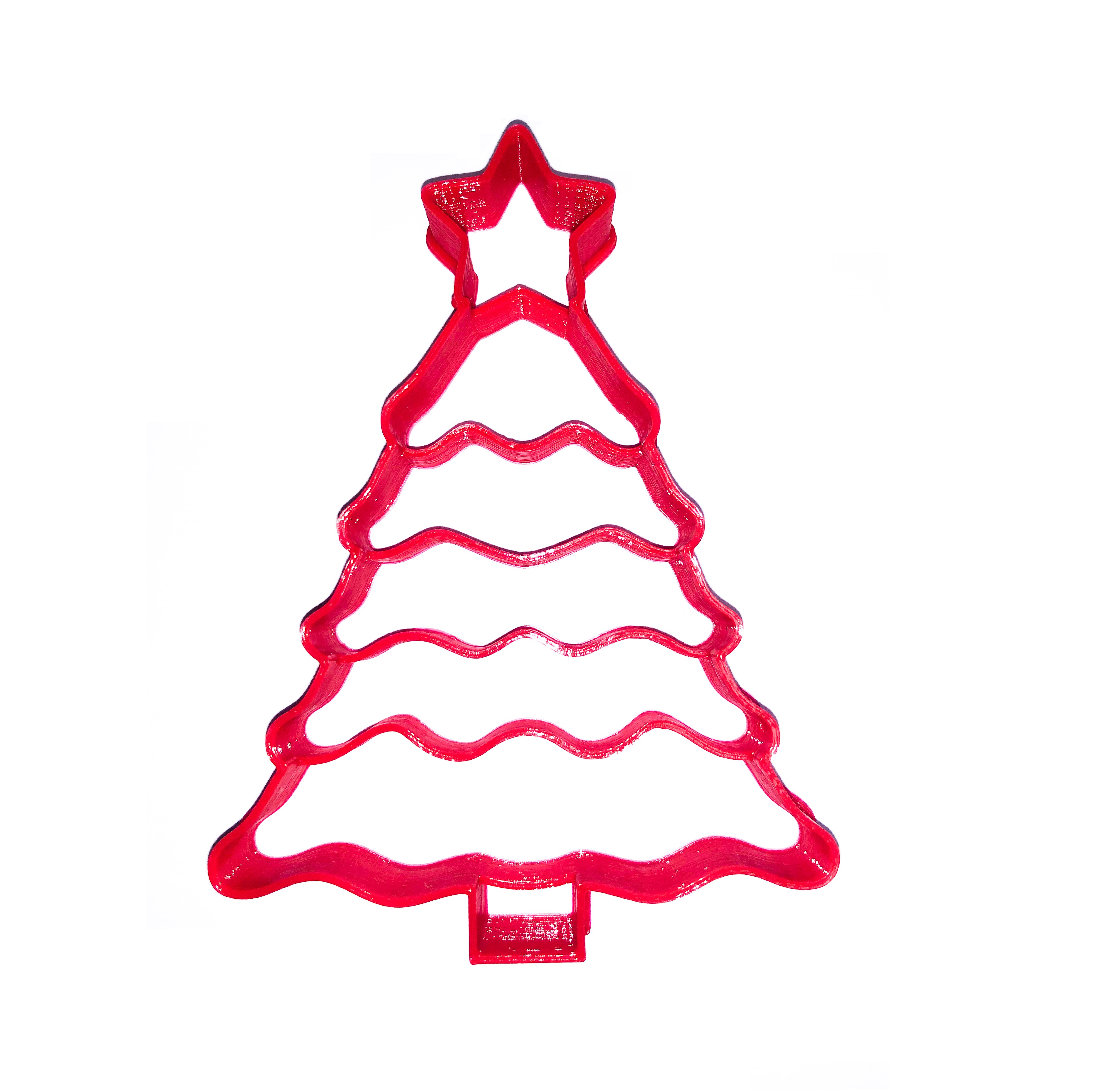 Форма для печенья "Елочка снежная" 105х75мм