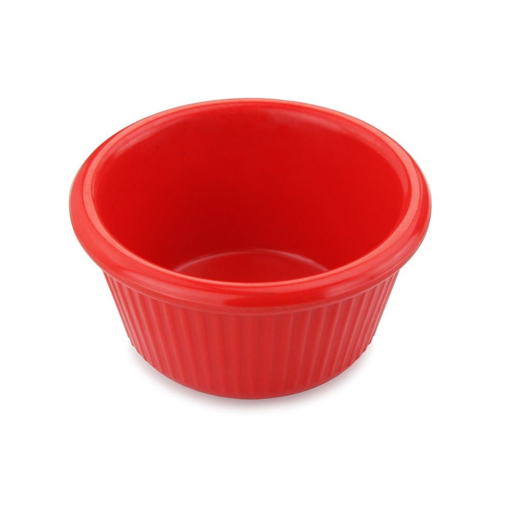 Соусник 100мл красный пластик