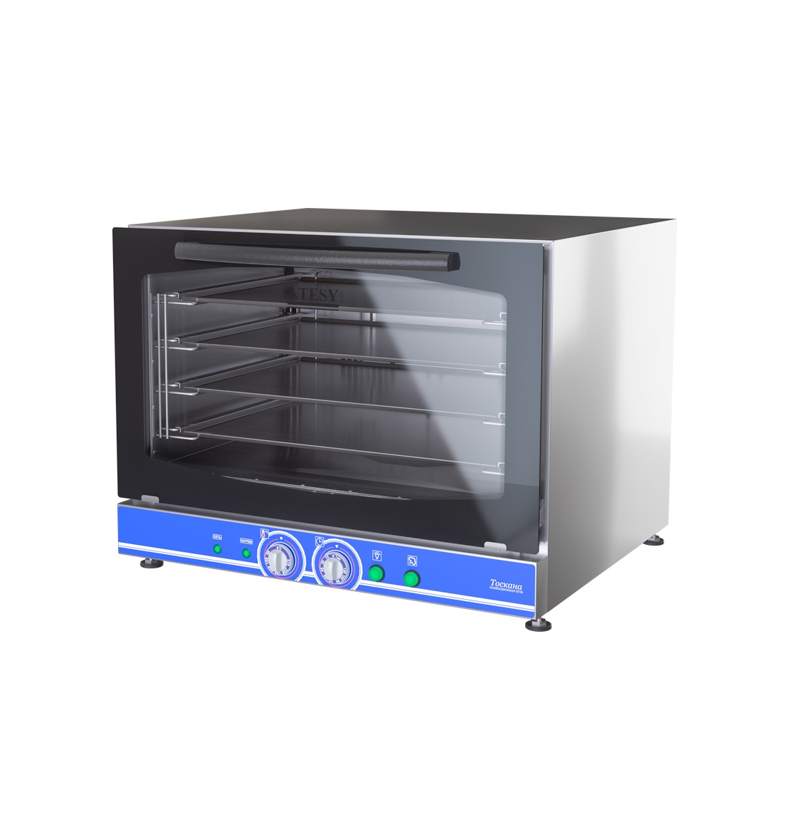 Печь конвекционная "Тоскана" 4 уровня 600х400мм